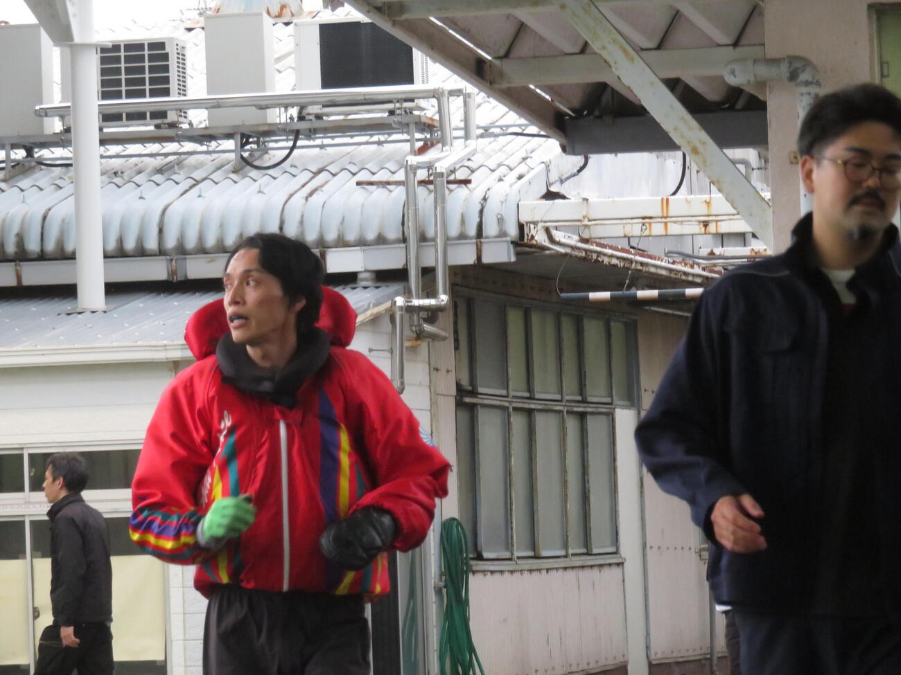 初日連勝を飾った戸塚邦好