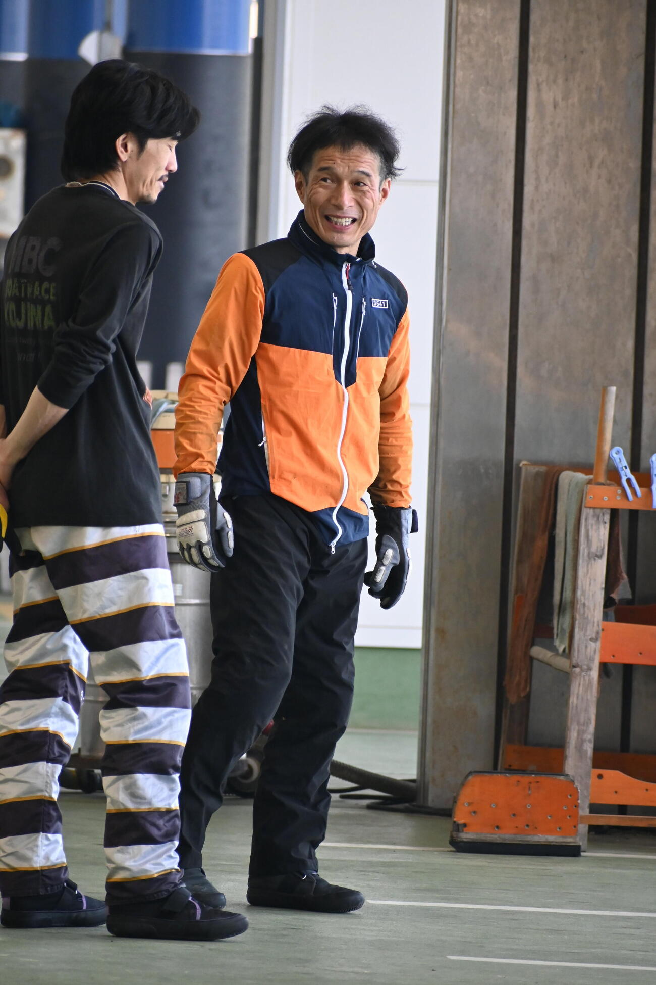 三嶌誠司はレース足に手応えあり（撮影・栗原竑人）