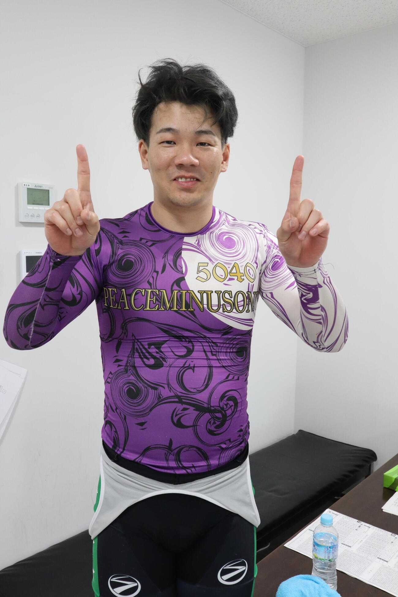 下岡将也がピンピンで決勝に勝ち上がった