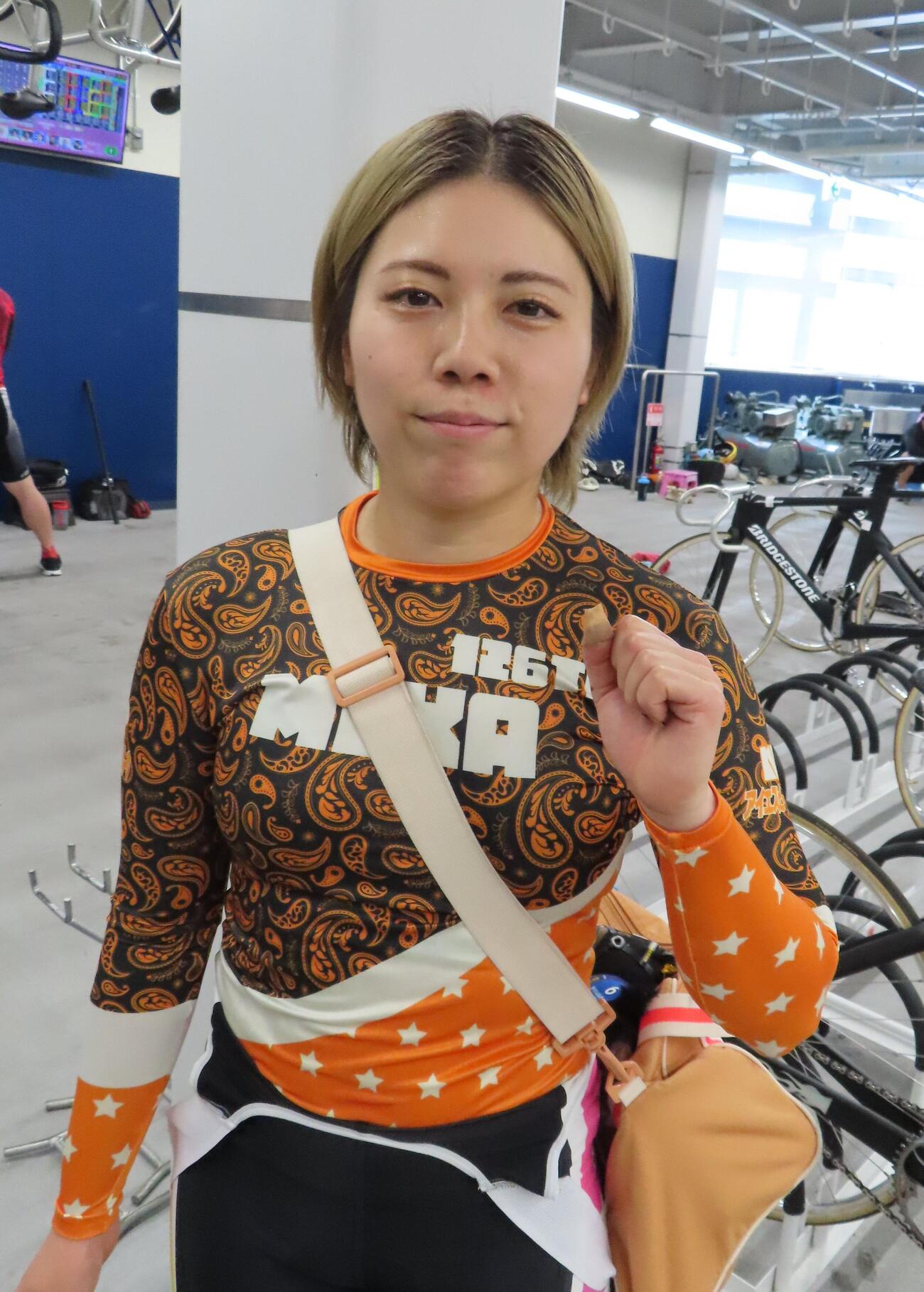 負傷欠場後の復帰戦、予1・1Rでまくって3着をキープした豊田美香