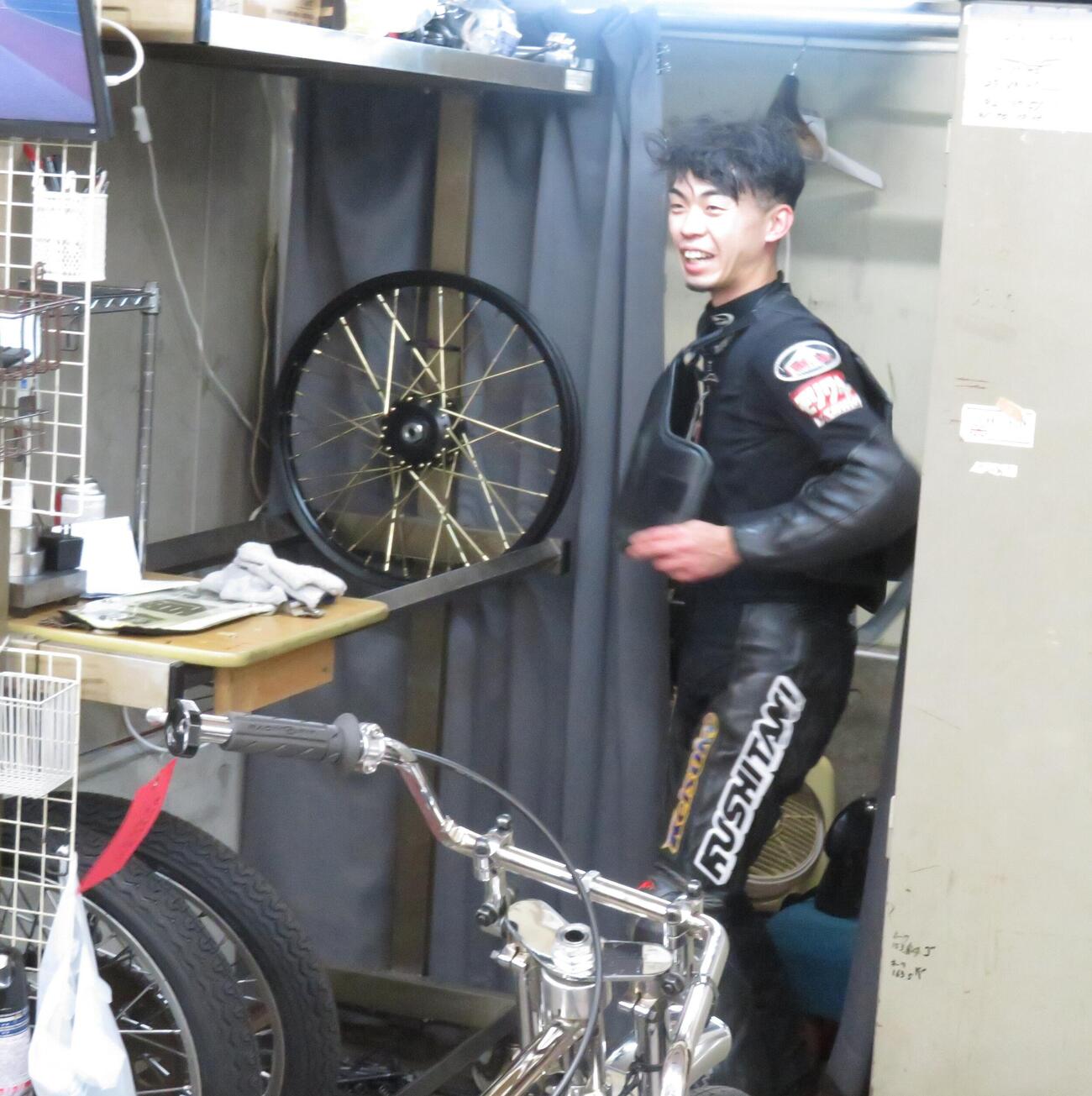 優勝戦は3着ながら全力を出し切った栗原佳祐（撮影・小川将司）