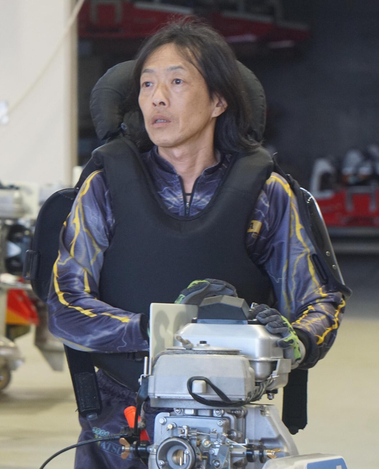 松田憲幸が再び33号機を手にした