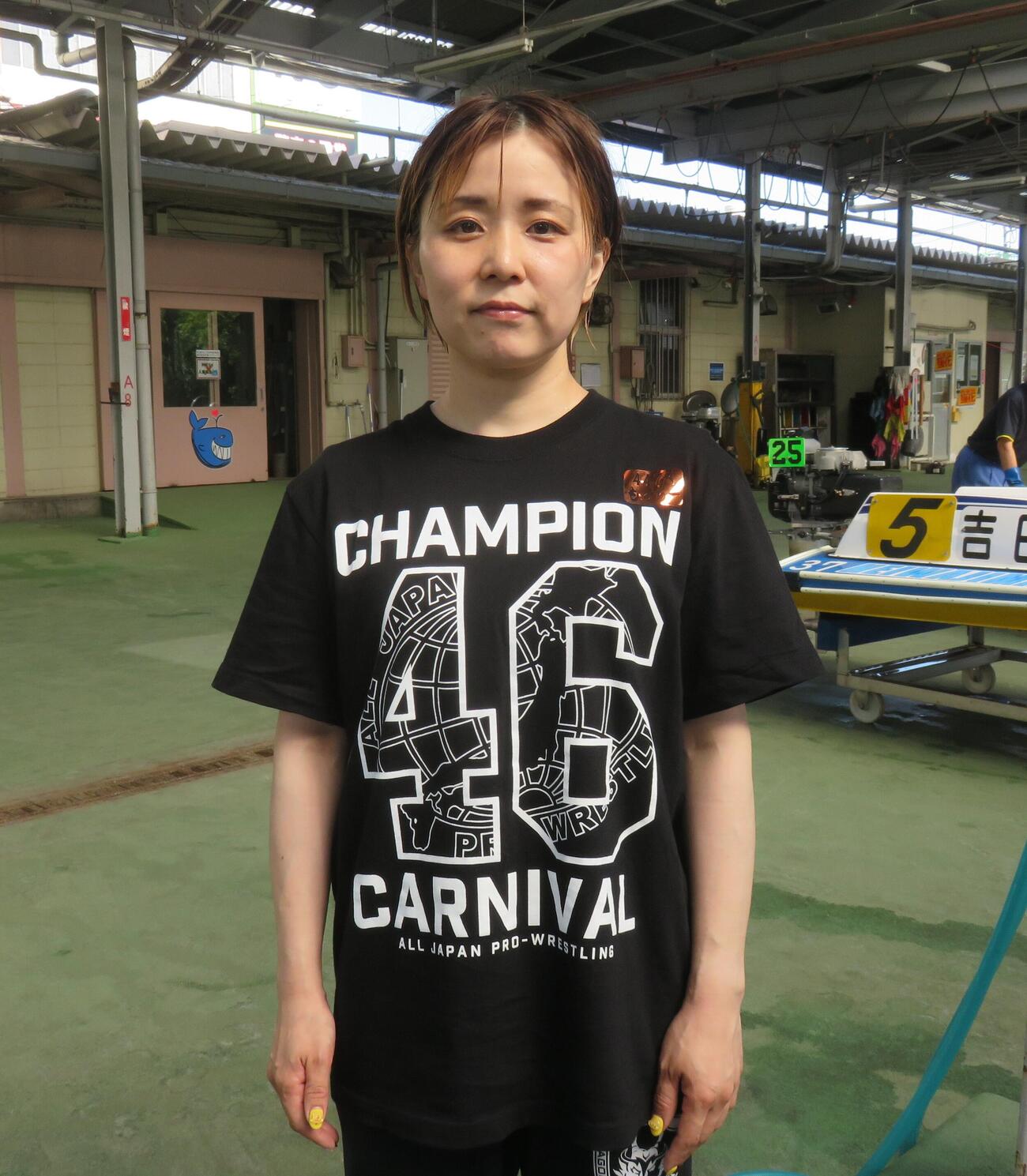 初日でただ1人、連勝発進を決めた桜本あゆみ