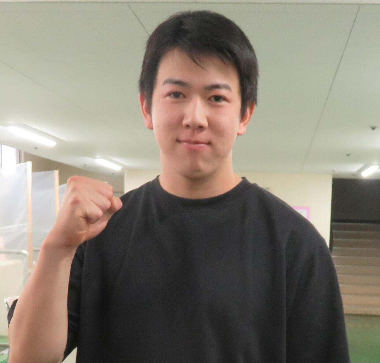 初優勝から中2日でノリノリの大本隆也