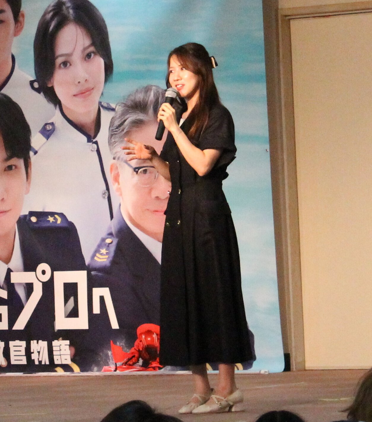 実森美祐がボートレース住之江でトークショーを実施した