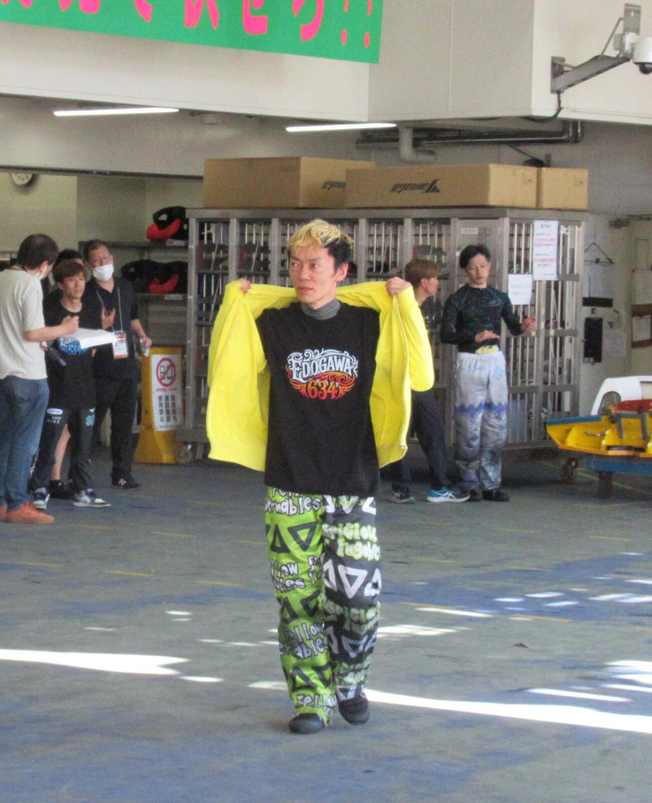 山口達也は強力な出足を武器に優出を決める
