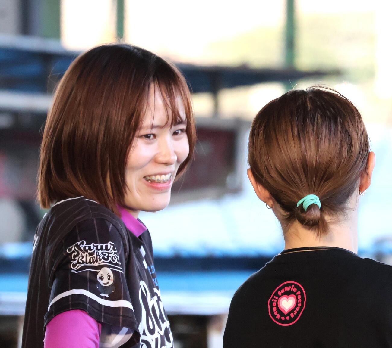 エース格5号機を引き当てた山口真喜子