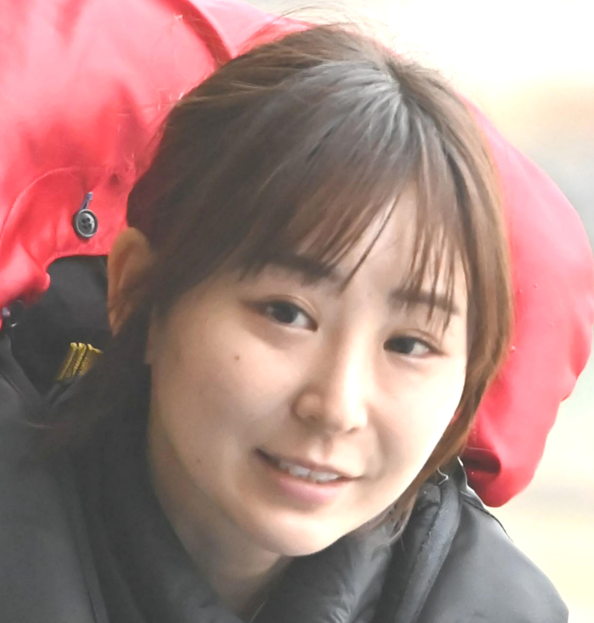西岡育未（2024年2月21日撮影）