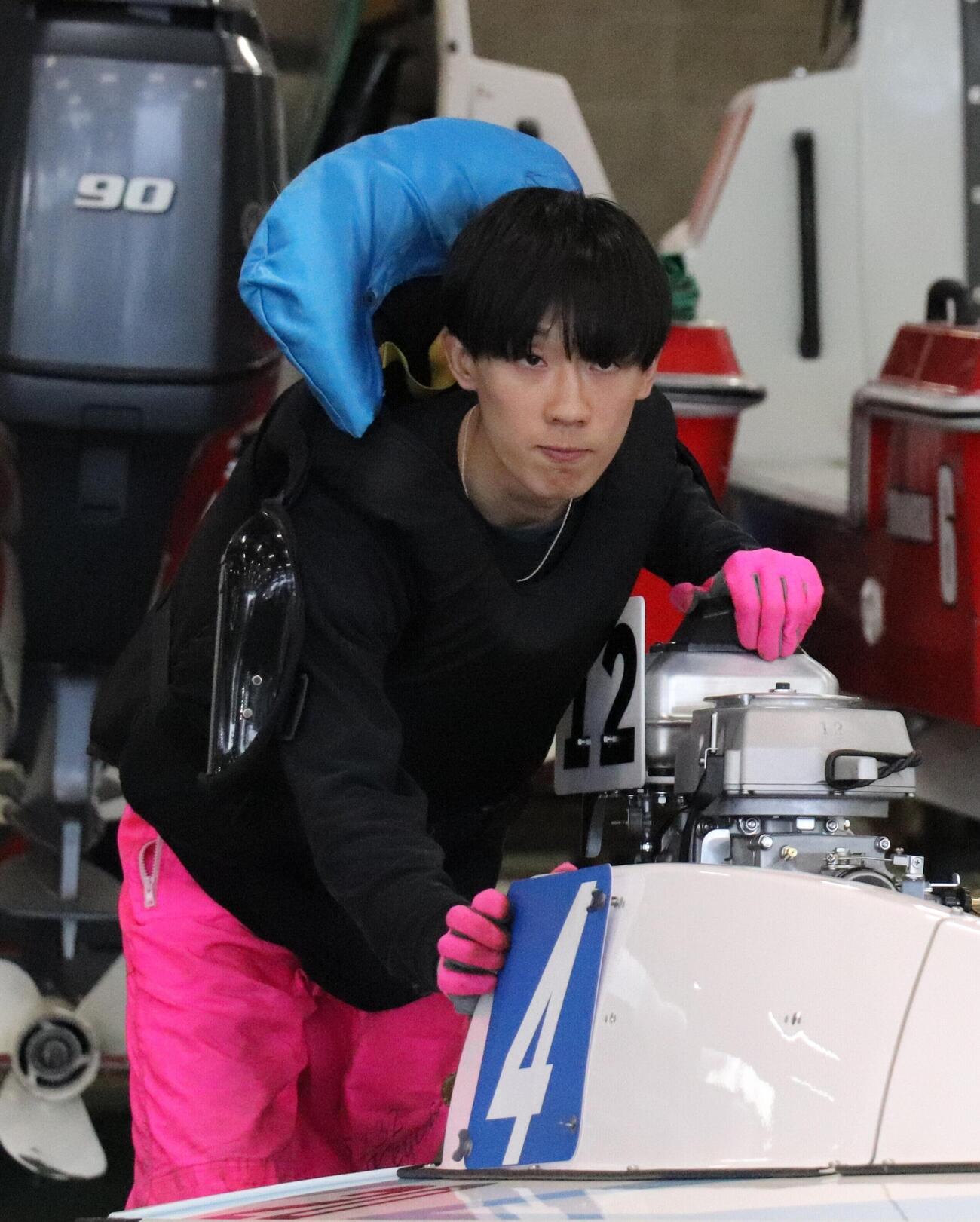 中野希一が準優の好枠を目指す