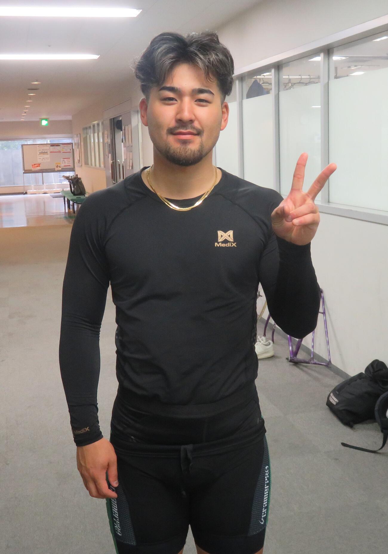 スピード抜群の半田誠が完全Vを狙う
