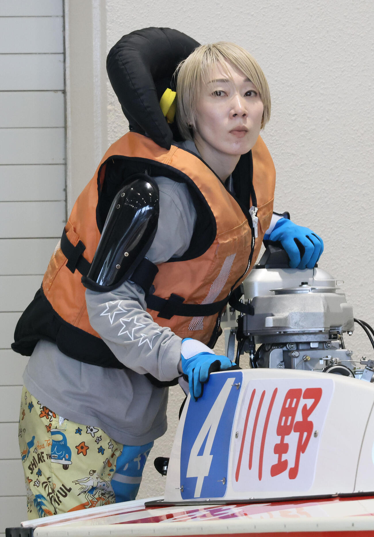 川野芽唯（撮影・加藤孝規）