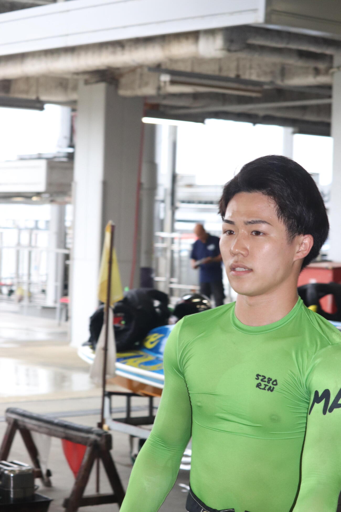 地元で唯一予選突破を決めた広瀬凜