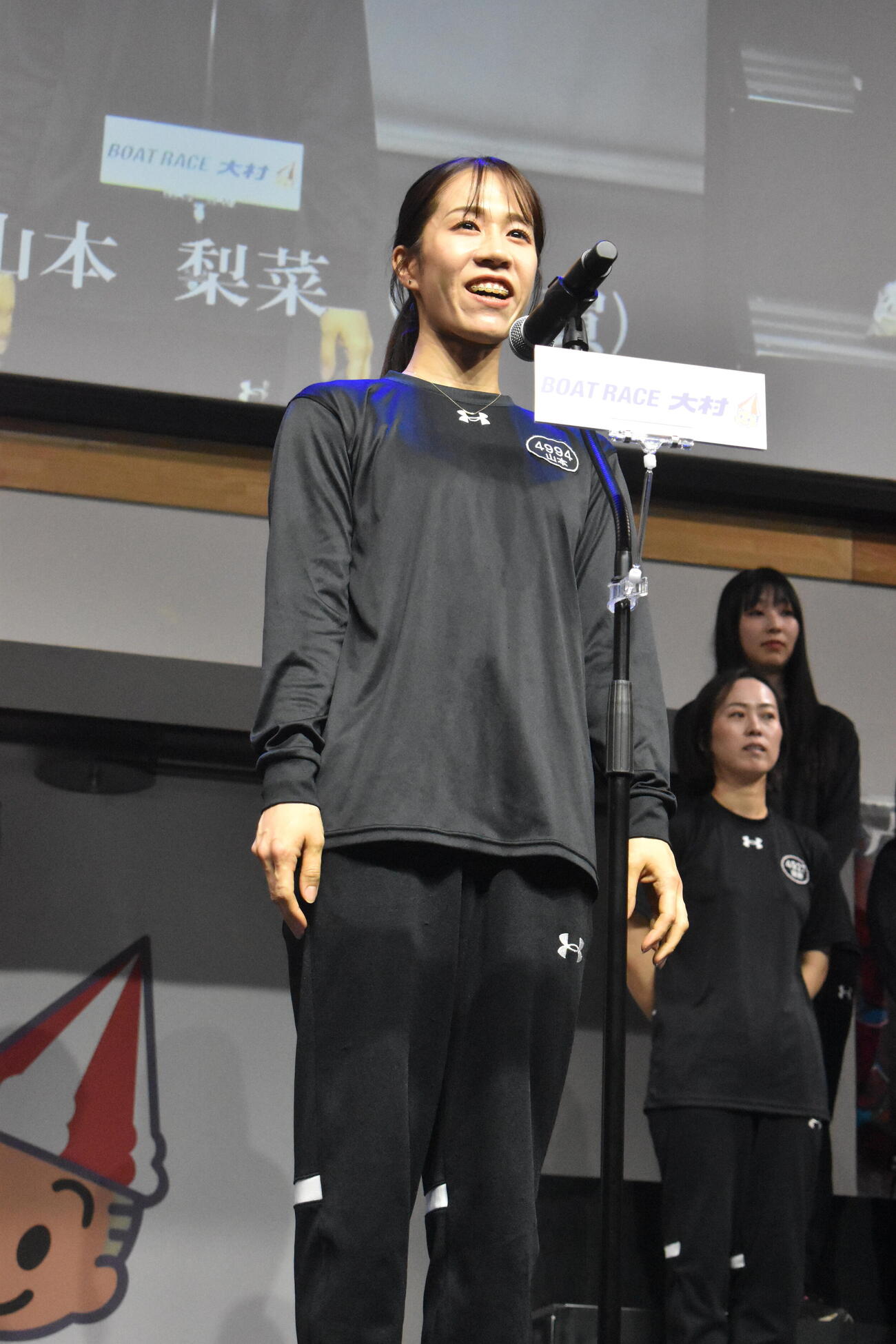 水面相性抜群の山本梨菜が奮闘を誓った＝2026／05／24
