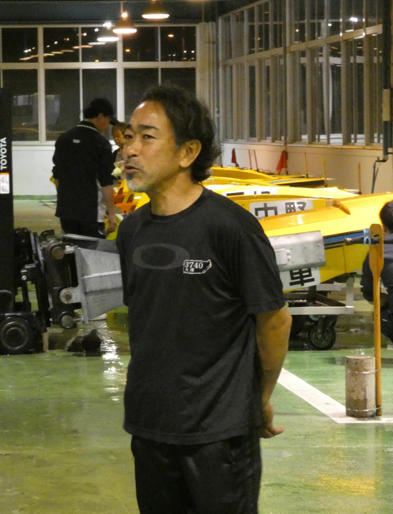 大沢普司の4日目は準優勝負駆けでノルマ達成を目指す（撮影・前原一樹）
