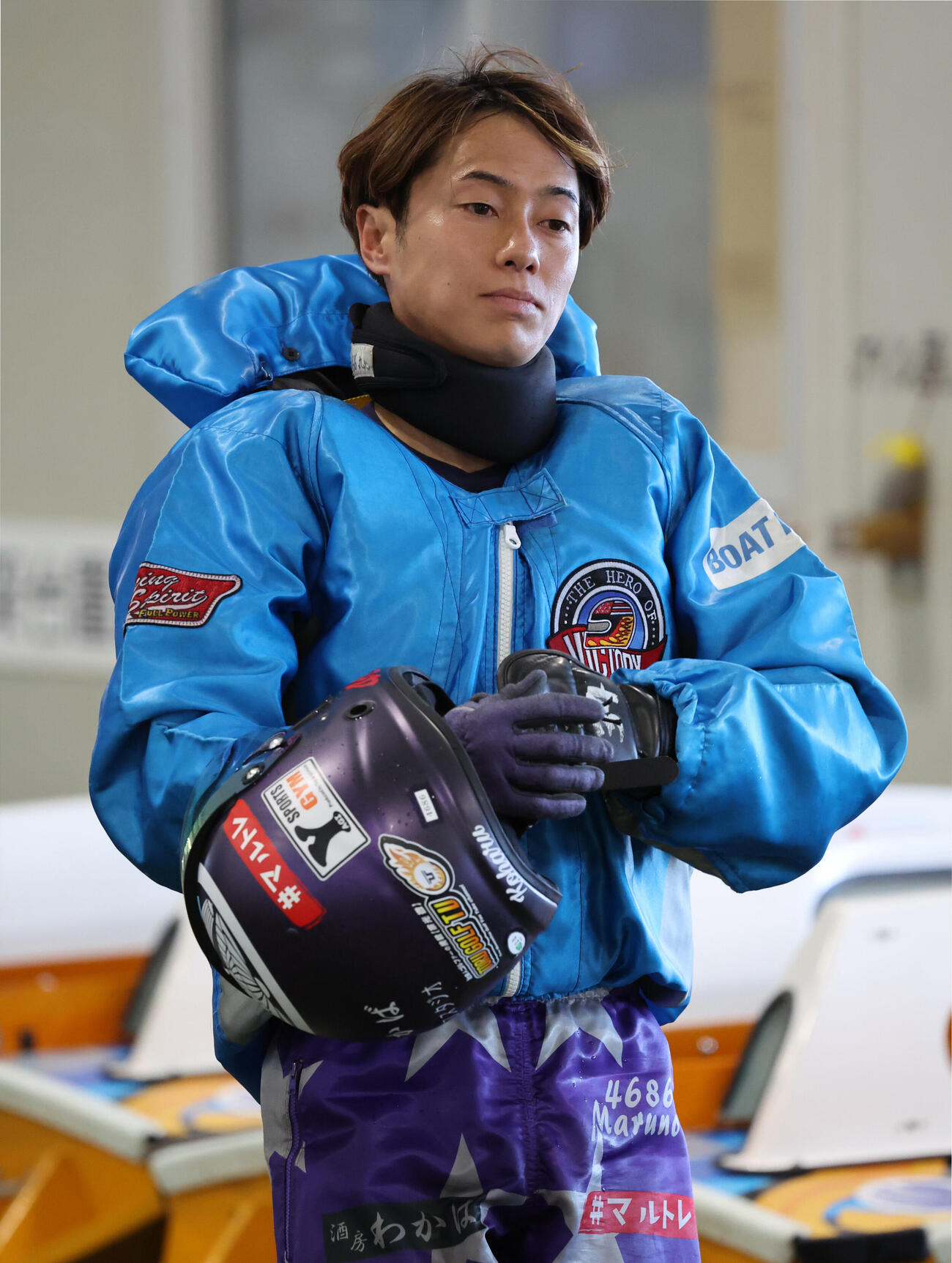 11Rで2着に食い込んだ丸野一樹（撮影・西尾就之）