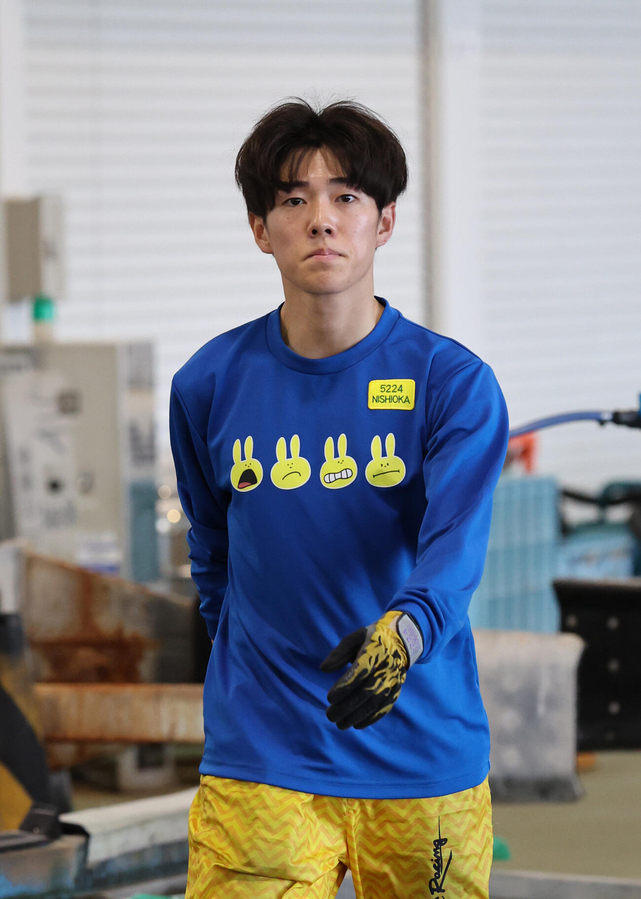 西岡顕心（撮影・西尾就之）