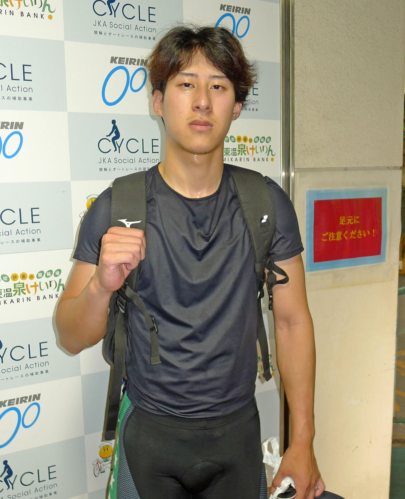 1、2班戦の初優勝を狙う上杉有弘