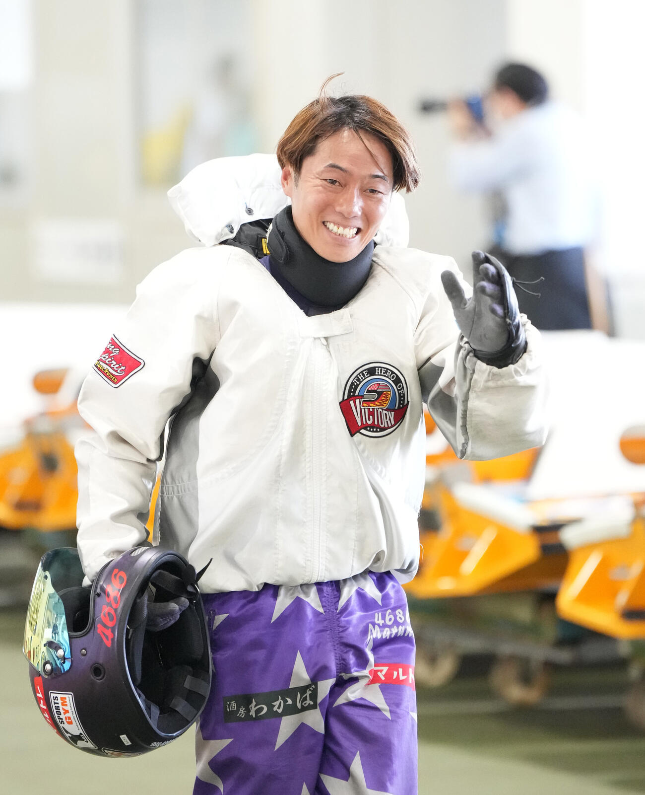 SG初制覇へ王手をかけた丸野一樹（撮影・森本幸一）