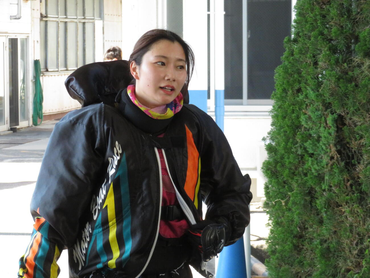 武井莉里佳はレディースチャンピオン出場を目指して2日目も全力の走りを誓う