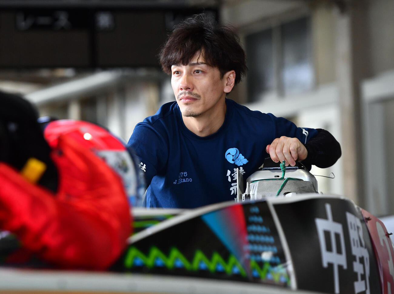 G1宮島チャンピオンカップ前検　4075中野次郎（撮影・岩下翔太）