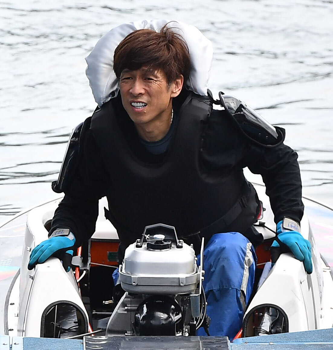 G1宮島チャンピオンカップ前検　池田浩二（撮影・岩下翔太）