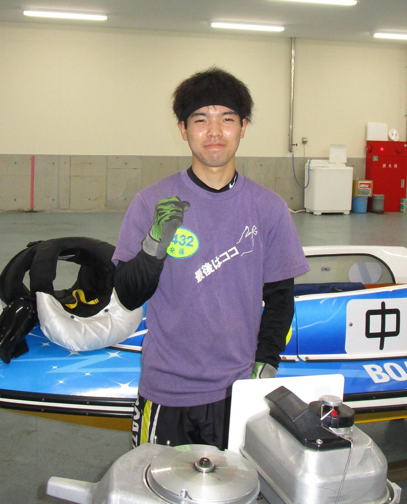 万券を演出するなど見せ場を作った新鋭の安藤瑠希