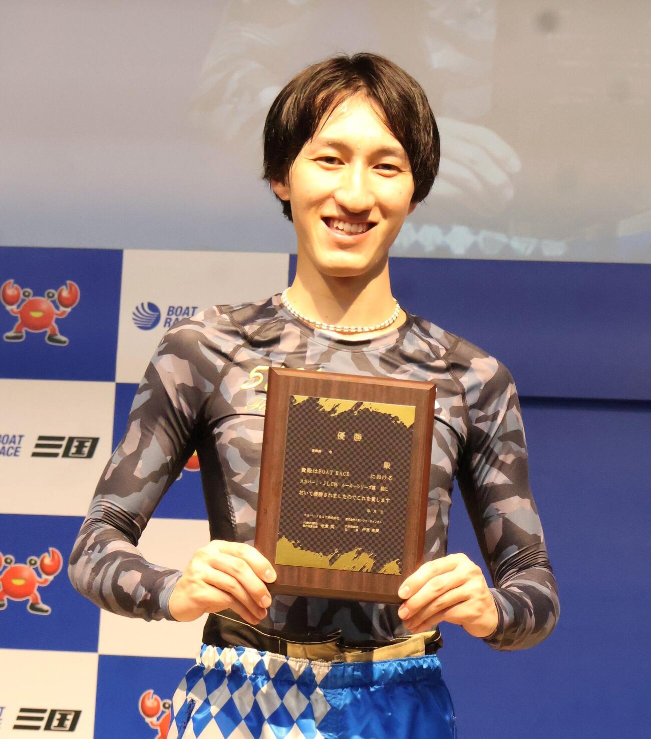 5コースまくりで今年2度目の優勝を飾った飛田江己