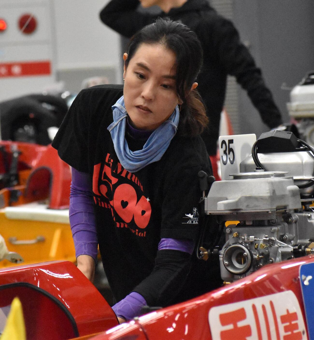 香川素子が水面相性の良さを生かして優出を目指す