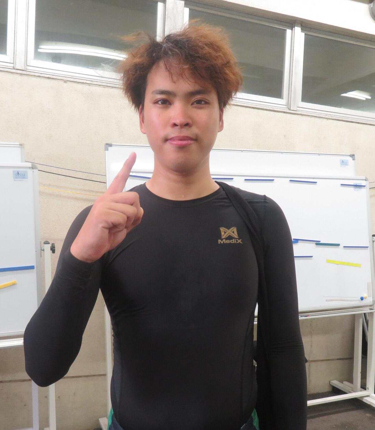 伊東での初勝利を挙げた松本昂大（撮影・栗田文人）