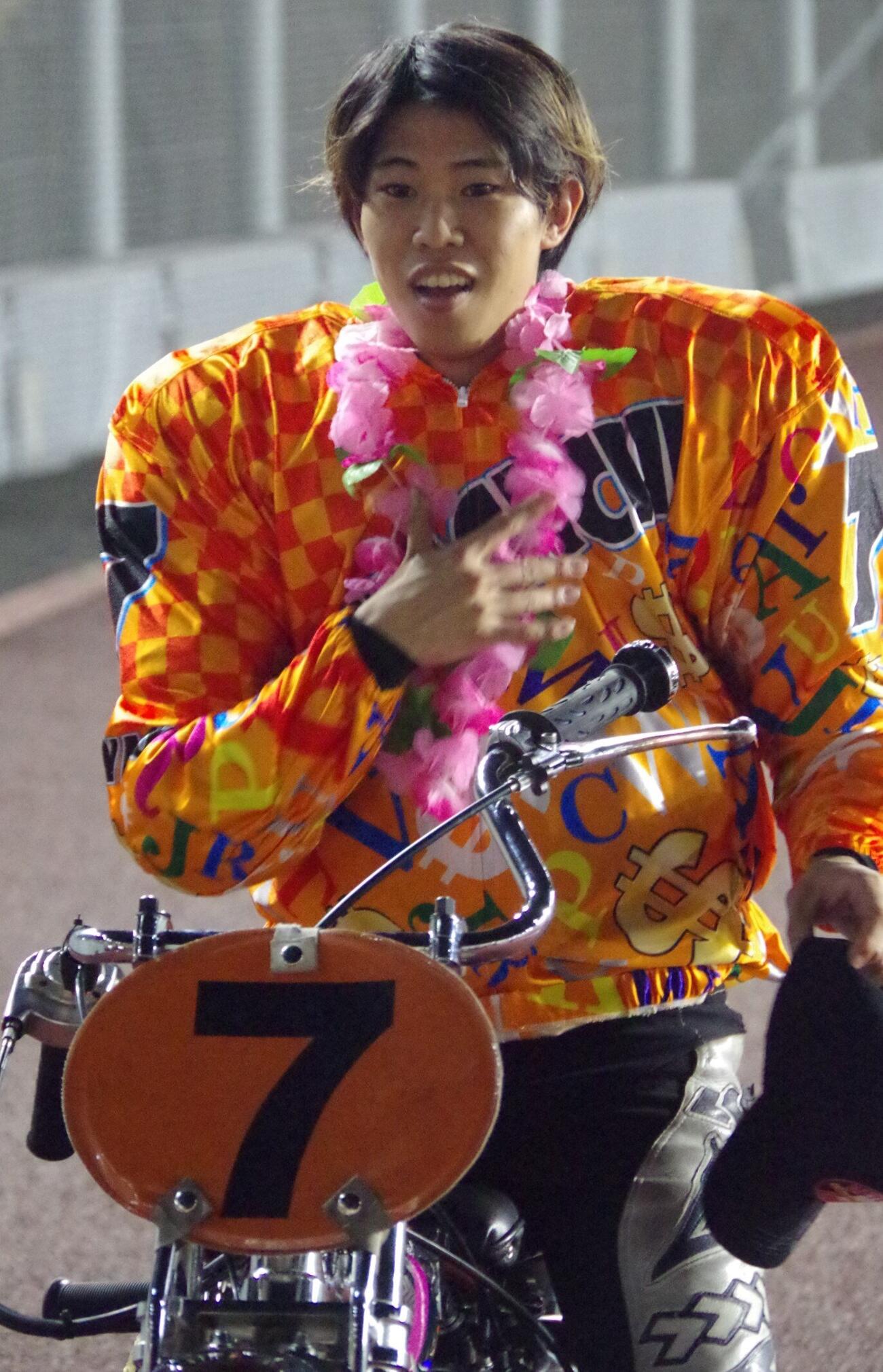 G2川口記念を優勝した長田稚也