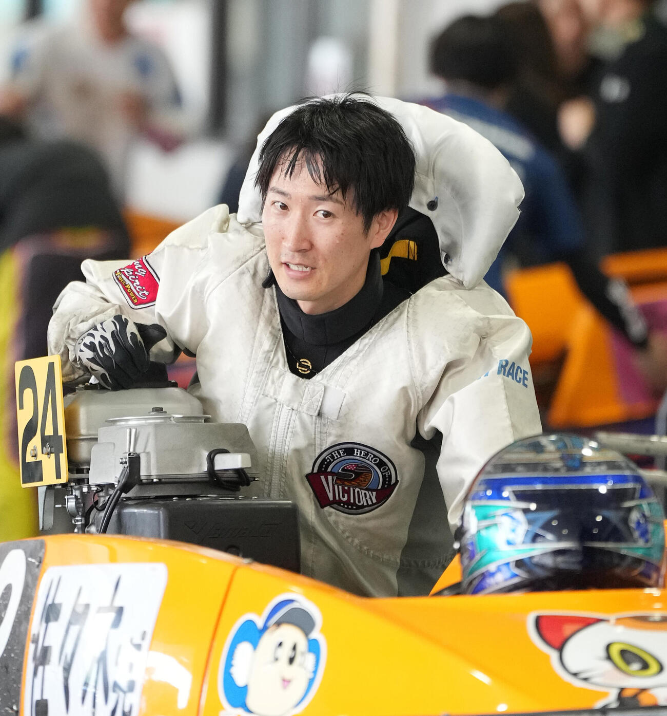 佐々木完太は機力充実。準優はダッシュから攻める（撮影・森本幸一）