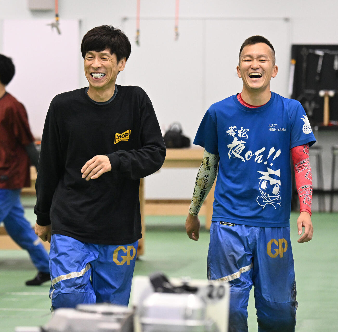 鳴門　4371西山貴浩（右）と3941池田浩二（撮影・和賀正仁）