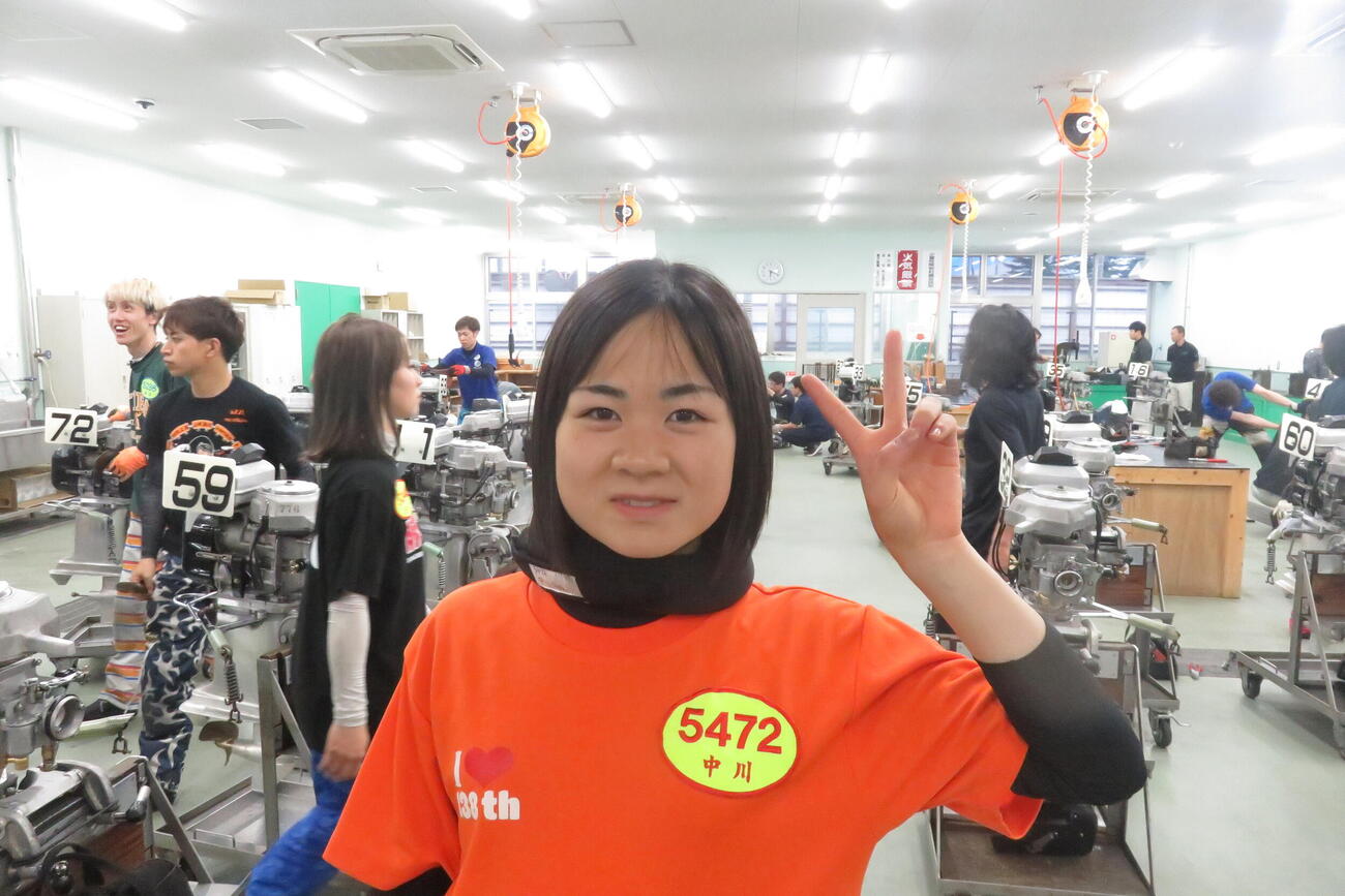 現役最年少レーサー、中川海虹がエース機をゲットした