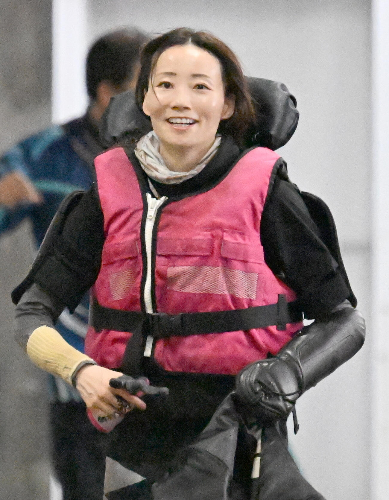 第5日11R準優勝戦で2着の浜田亜理沙（撮影・千葉一成）