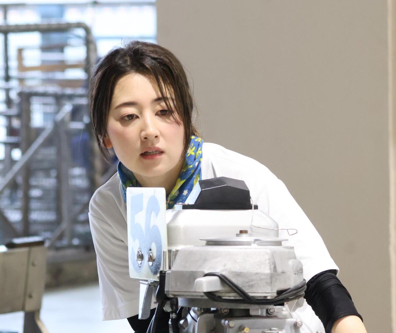 航走タイム6秒87で仁科さやかと並ぶ1番時計タイをマークした藤堂里香