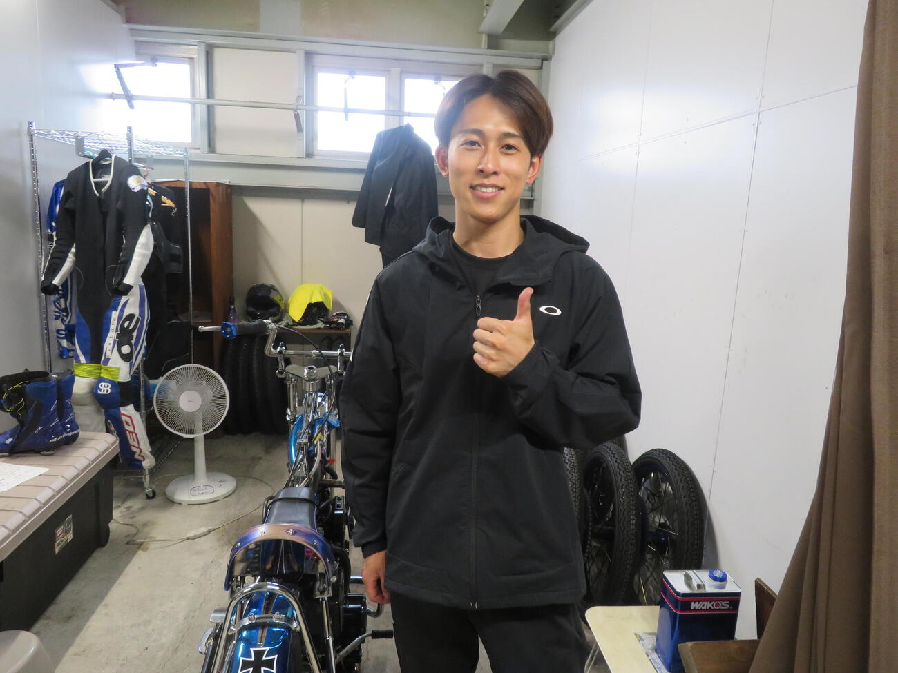 浜松所属37期生の若手ホープ森下輝が残り3日間も全力を尽くす（撮影・小川将司）
