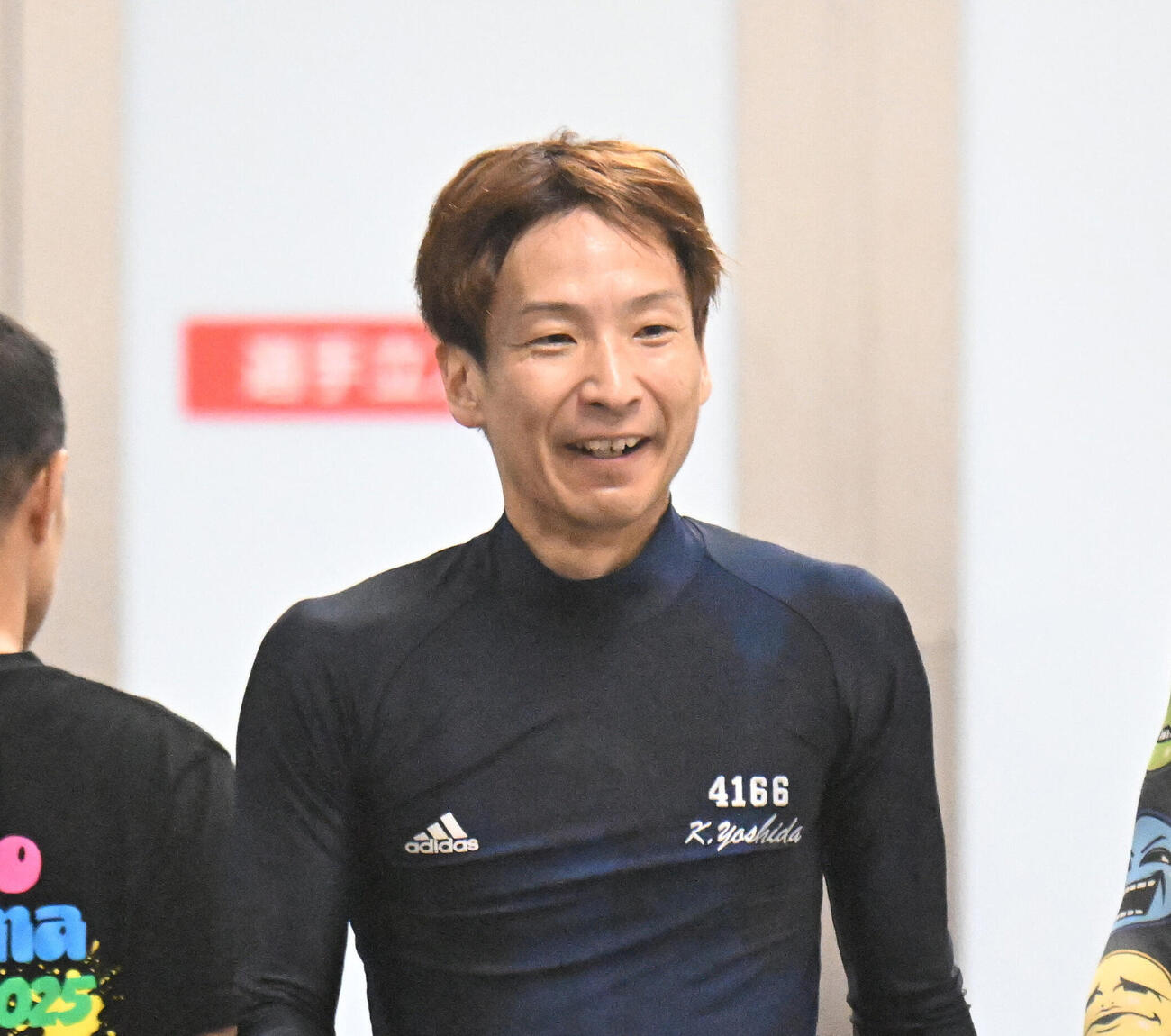 予選トップ通過の吉田拡郎（撮影・和賀正仁）
