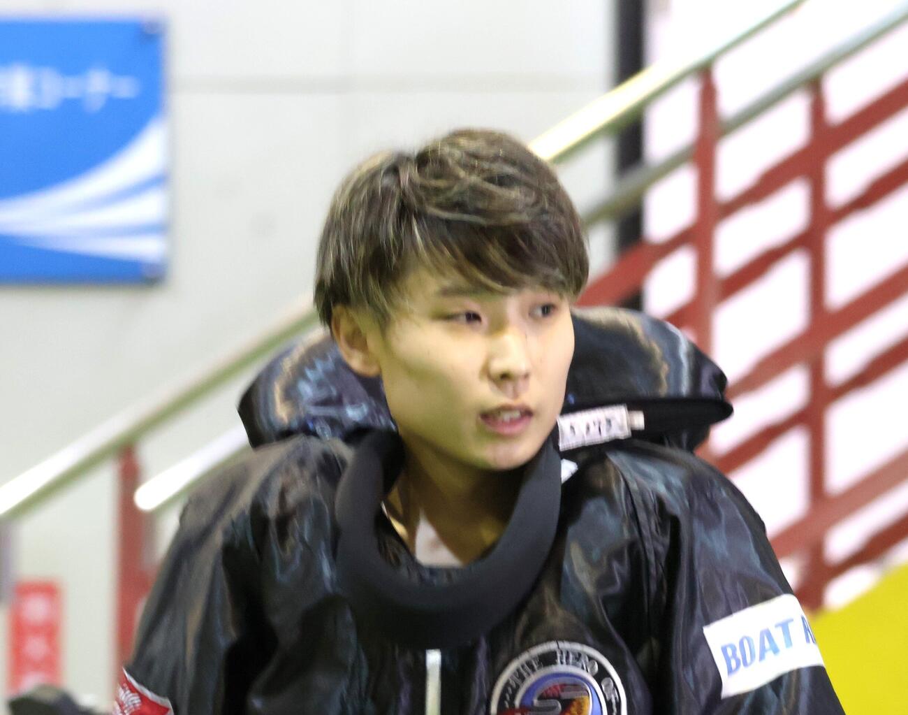 8Rで2コース差しを決めた松田淳平は初日、連勝スタートを決めた