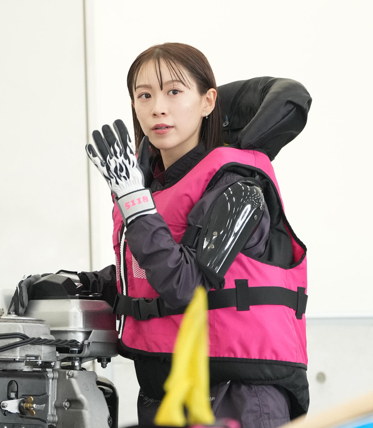 野田なづきが初昇級の勢いを早速ぶつける（撮影・森本幸一）