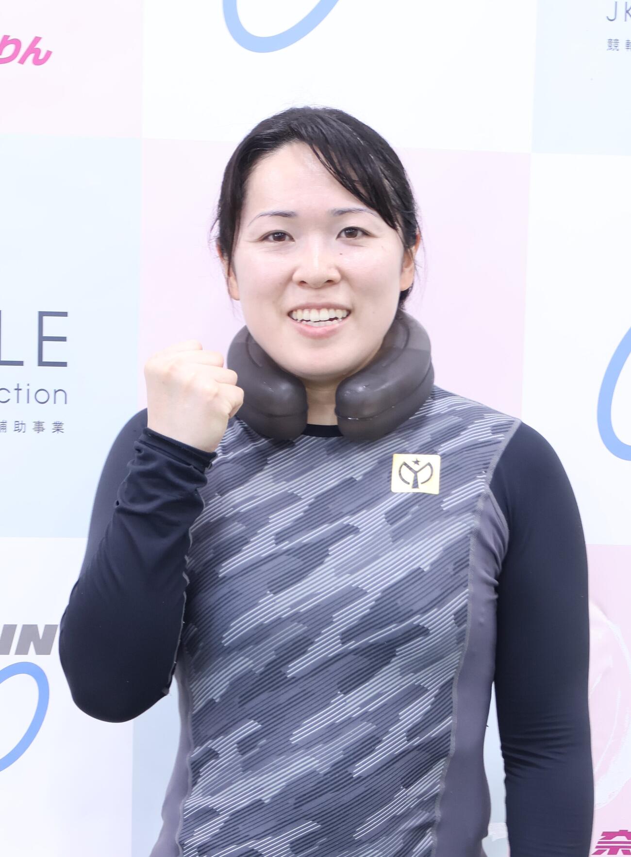 村田奈穂がまくりで勝利して好スタートを切った