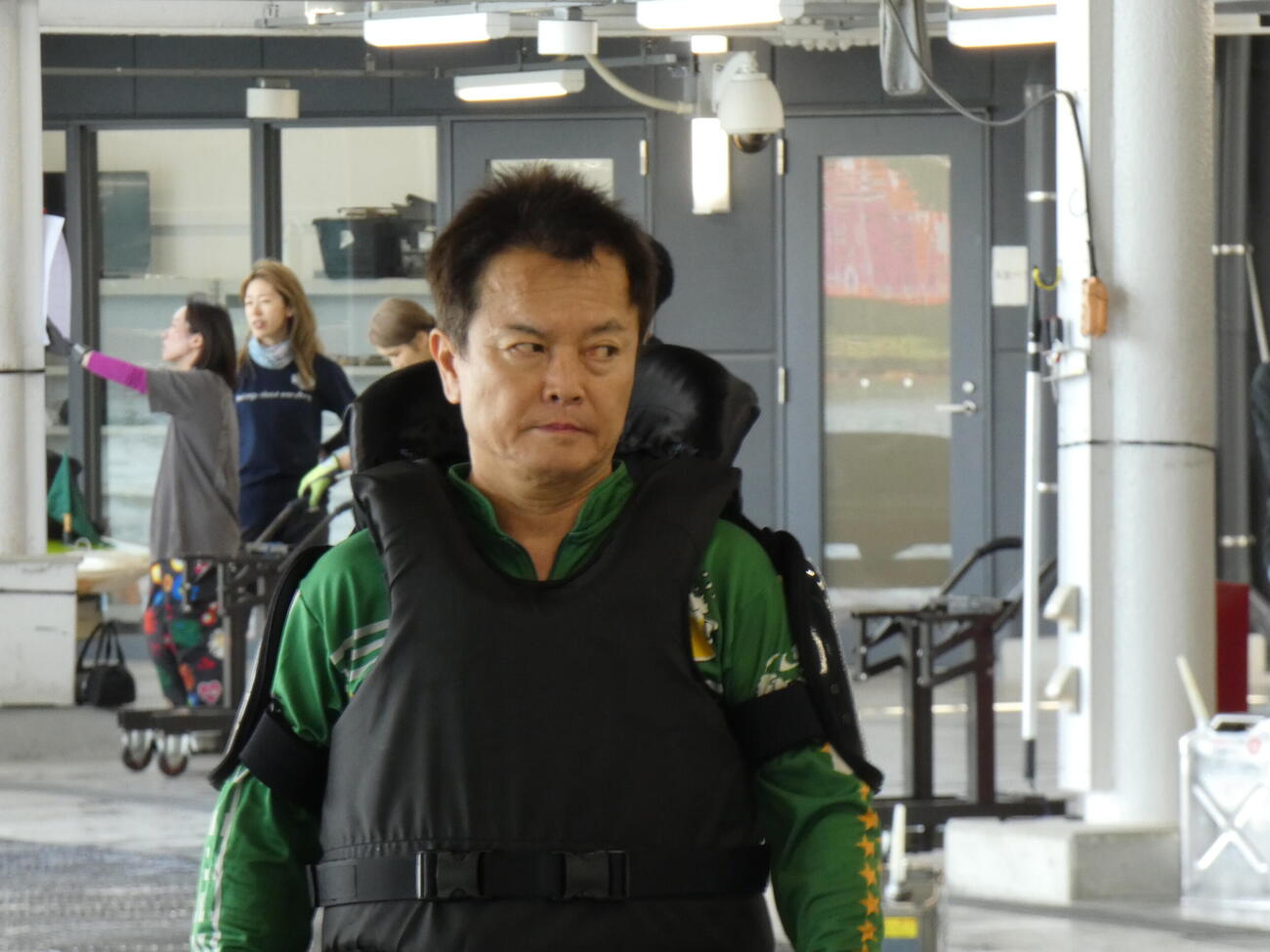 上田隆章がスタートに集中する