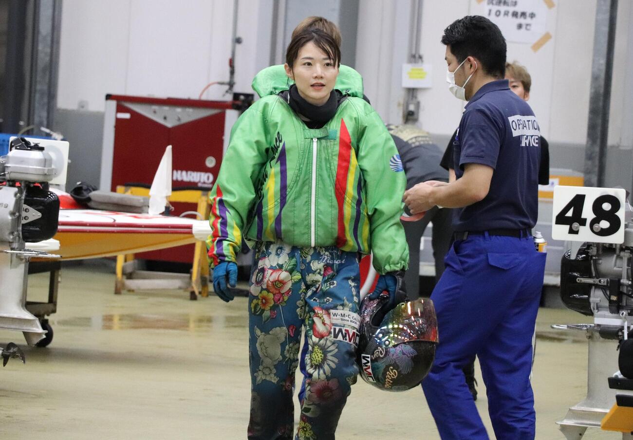 道中の競り合いを制して3着に入った深川麻奈美