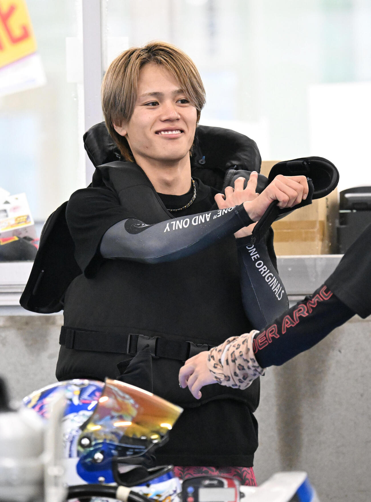 蒲郡10R 1着安河内鈴之介（撮影・和賀正仁）