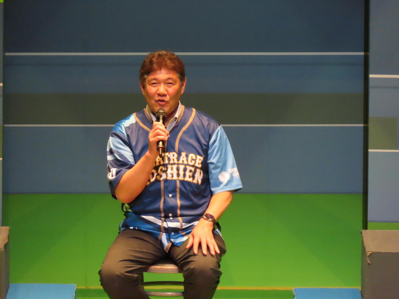 トークショーに登場した斎藤雅樹氏