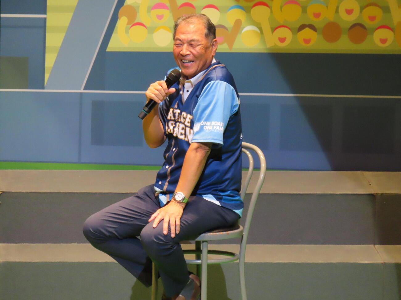 トークショーに登場した村田真一氏