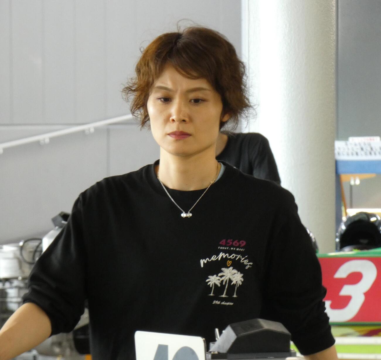 中沢宏奈が終盤、調整が功を奏し22号機の底上げに成功