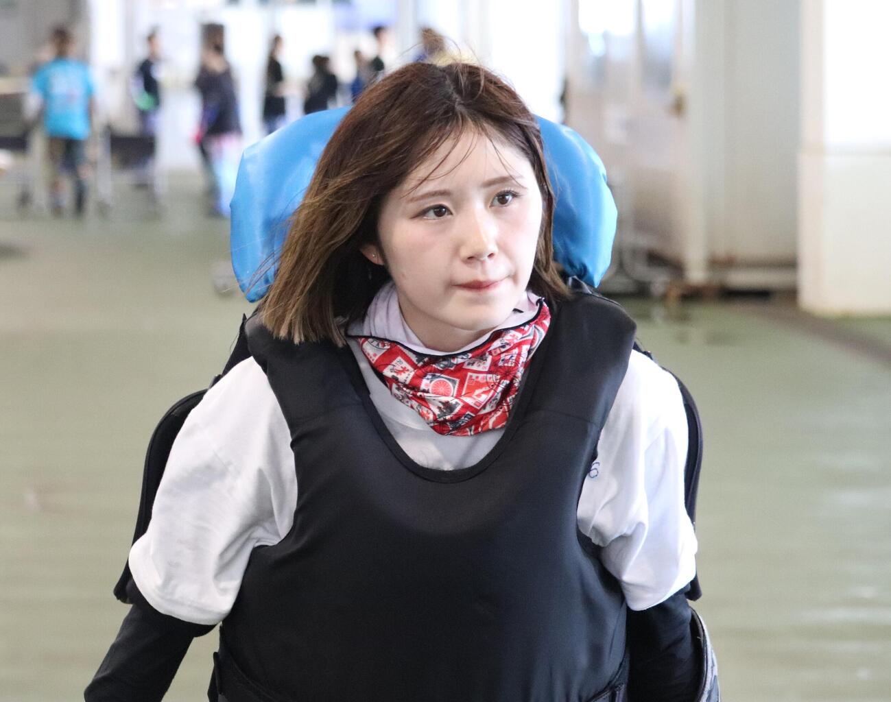 野田彩加が結婚後初の戦いに挑む