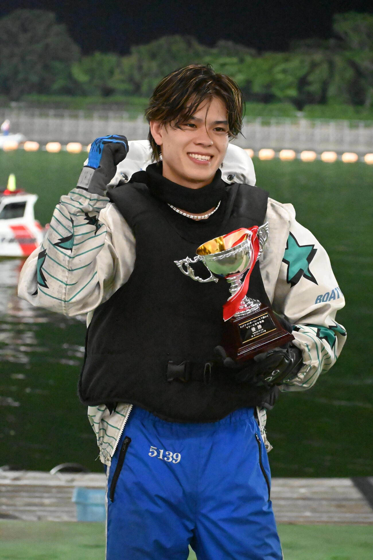 通算2度目の優勝を飾った大場恒季