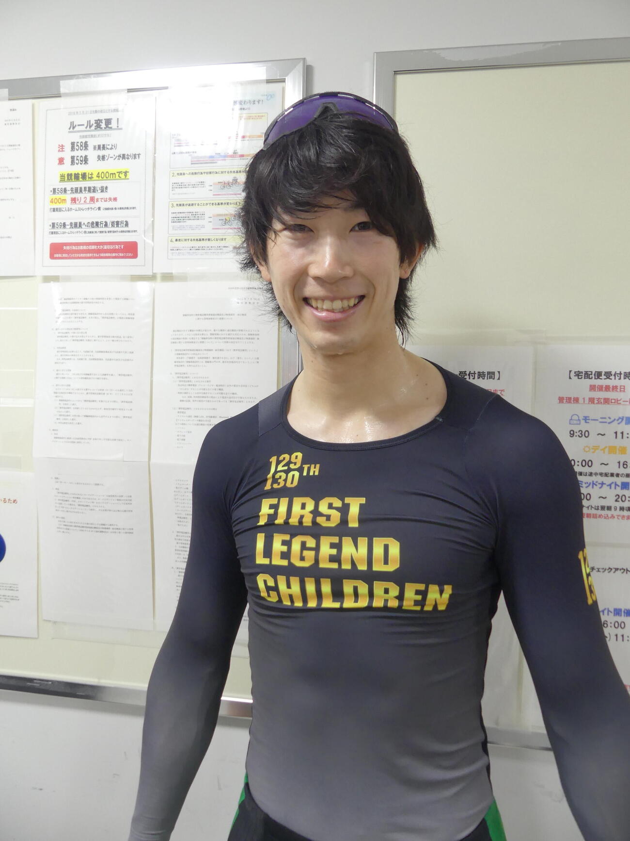 2着、2着で決勝戦に進出した沢田桂太郎
