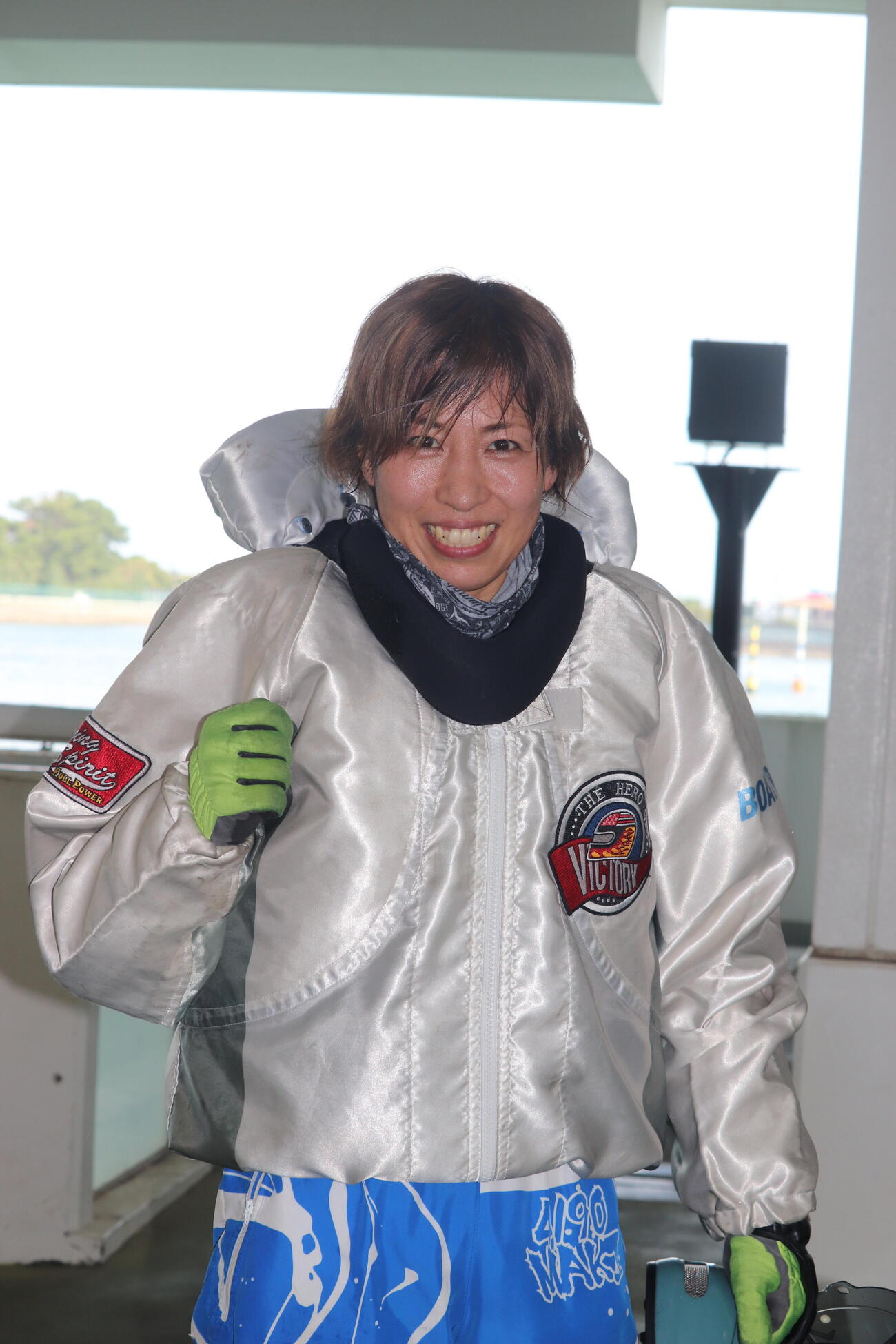 準優一番乗りを決めた長嶋万記は虎視眈々（たんたん）と地元Vに照準を合わせる